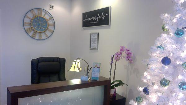 Stop at our Reception Area and Book your next appointment, with our Amazing Receptionist Rochell