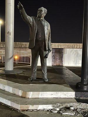 Al J Schneider Statue