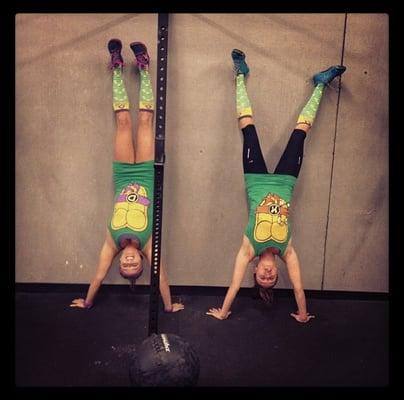 Ninja Turtle Handstands!