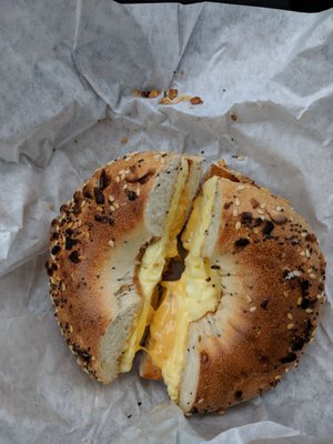 Everything with egg and cheese