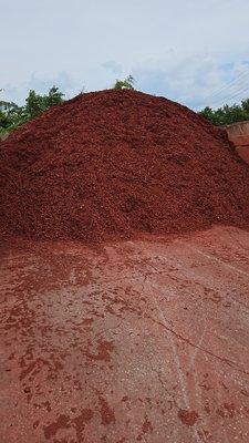 Red mulch