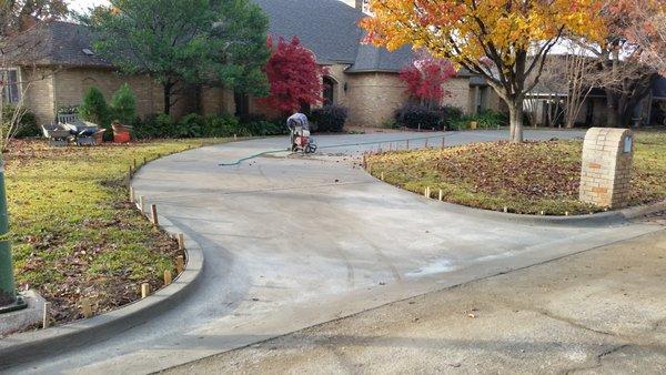 Semi Circle Driveway