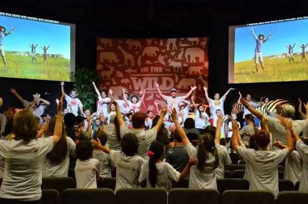 Vacation Bible School for Kids. Theme "In The Wild"