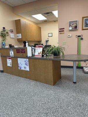 Front desk