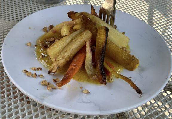 Roasted carrots