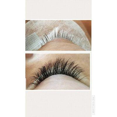 Volume Full Set 
Lash extentions