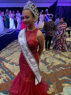 Miss Teen All World Beauties US 2021 National title holder Atlanta appearance dress