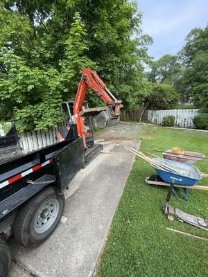 Driveway removal