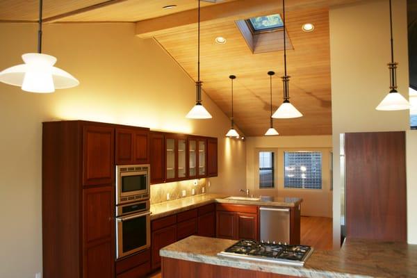 Oakland Hills Kitch Cabinetry Adjustments, Lighting Paint, New Appliances