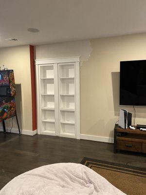 Interior door installation