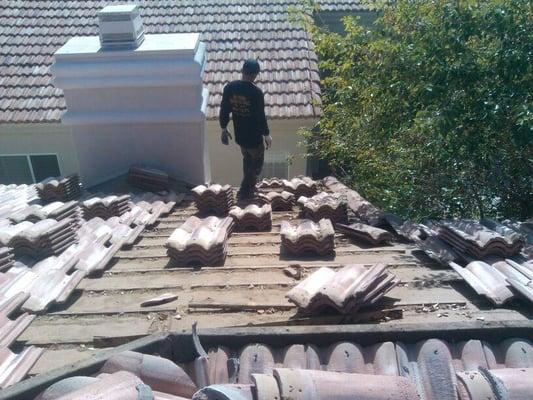 Staco villa tile roof