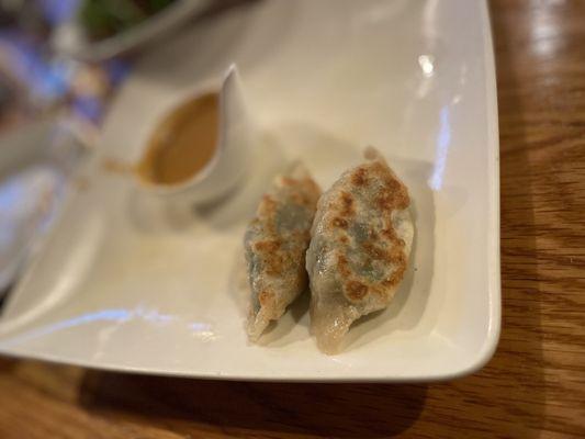 A5. Perfect Crispy Potsticker (w shrimp & chives)