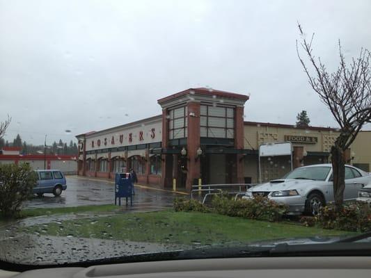 Outside of Rose ours Groceries store