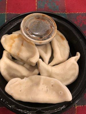 Steamed pork dumplings