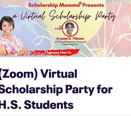 Virtual Scholarship Party!