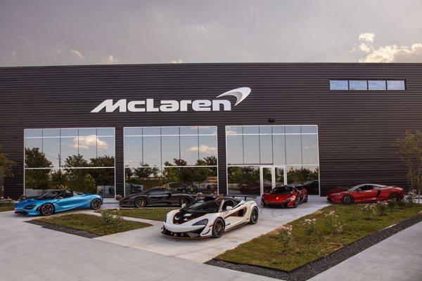 New McLaren Houston showroom