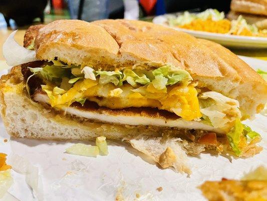 torta milanesa de pollo