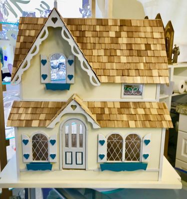 Hand made doll house for Madonna House