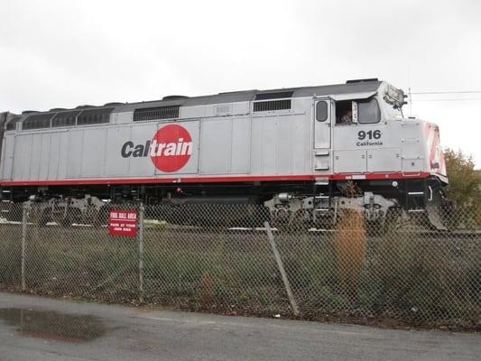 CalTrain - Foul Ball Area - Park at Your Own Risk