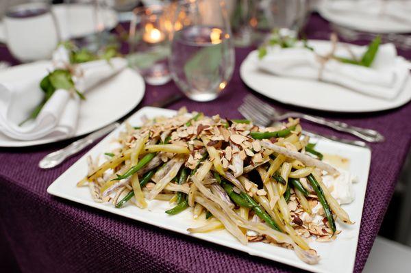 Charred Market Beans, Family Style Wedding