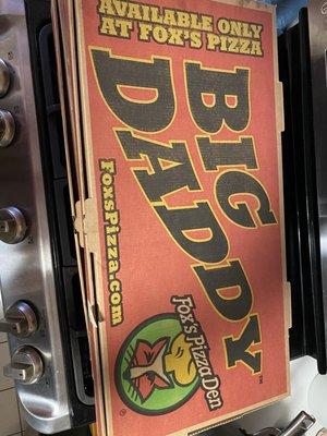 The big daddy pizza