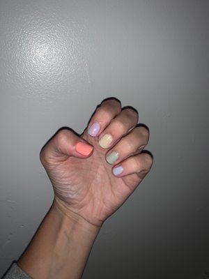 Gel manicure