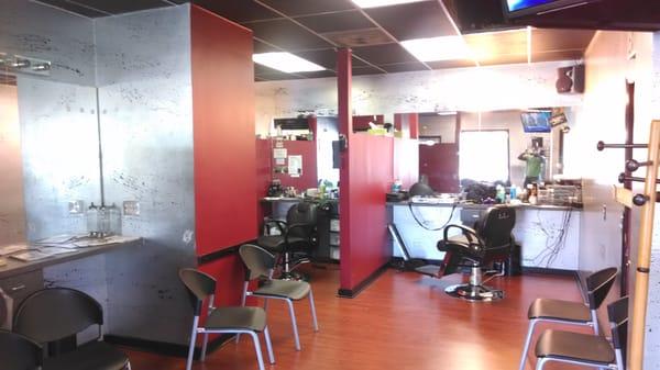 Nice, clean, well maintained barbershop