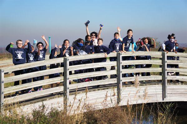 Third grade field trip to Levy Park.