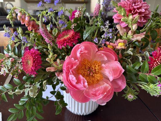 Graduation bouquet from Stem Floral.