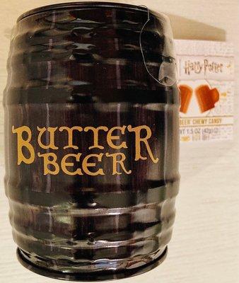 Harry Potter Butterbeer Chewy Candy 1.5 oz Barrel Tin