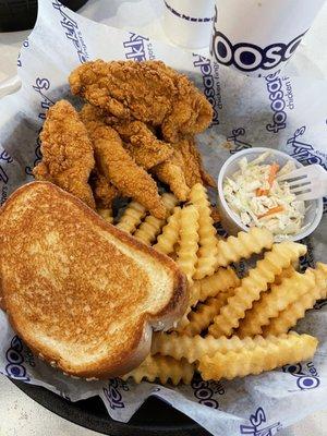 Big basket of chicken tenders!