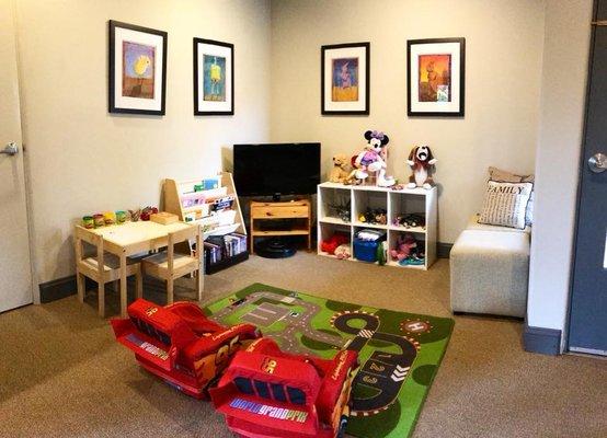 Our kids play room has some new additions thanks to a dear client! We love sharing this space with our clients and friends!