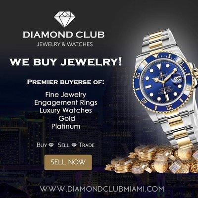 We buy and Sell Luxury Watches, Fine Jewelry and more