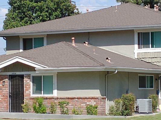 Upsatirs, downstairs and Townhouse floor plans