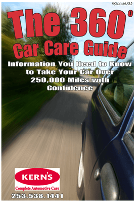 The 360 Car Care Guide book by Kern Dillard