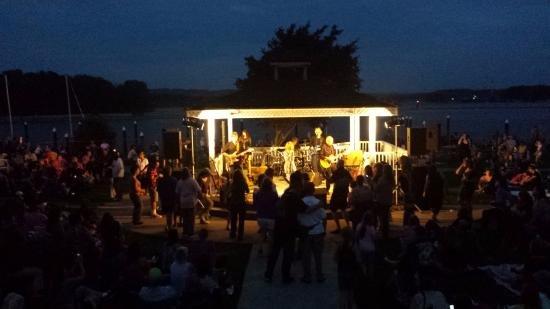 13 Nights on the River, every Thursday night through the summer a concert is held in the waterfront amphitheater exhibiting regional talent.