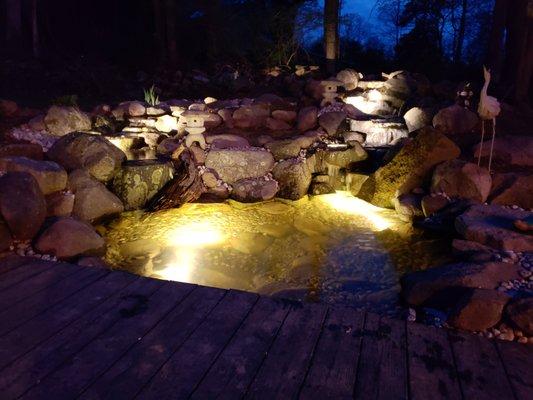 Koi Pond in Brookfield, CT