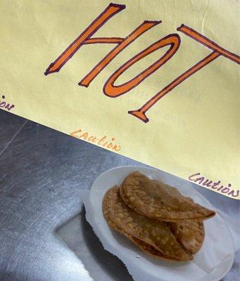 Beef empanadas at Gio's