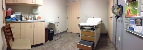 Patients room was very clean...