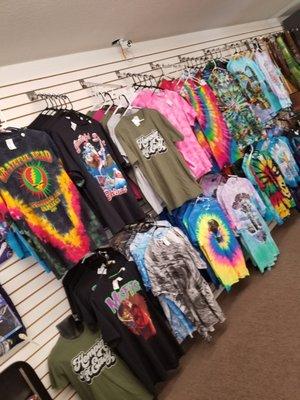 Concert T's , Tie dyes,