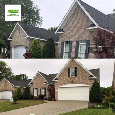 New seamless gutters protect your home's foundation and add to your home's curb appeal.