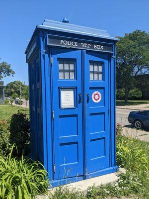 TARDIS Detroit community book box