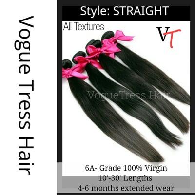 www.voguetress.isthatyourhair.com Top grade hair extensions. All textures, styles and lengths 100% virgin human hair bundles low price. SAVE