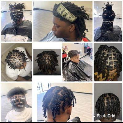 Starter locs or Retwist or Style