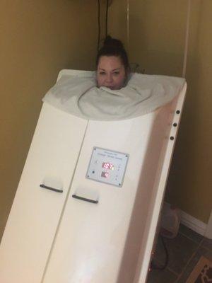 Come get your oxygen sauna on