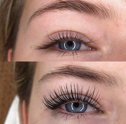 Lash Lift and tint