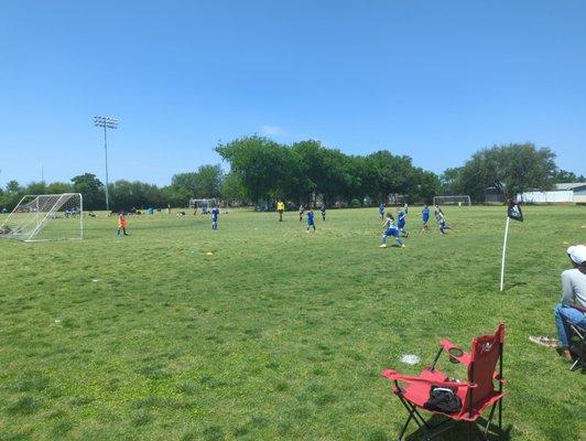 Great day for soccer