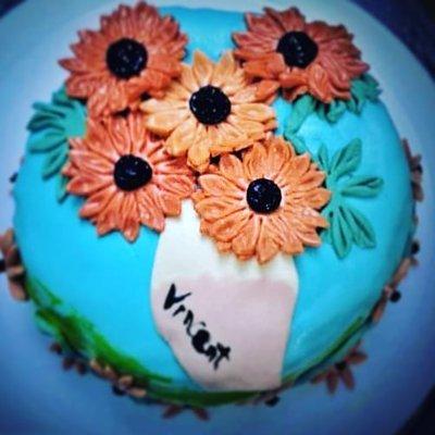 Van Gogh Cake