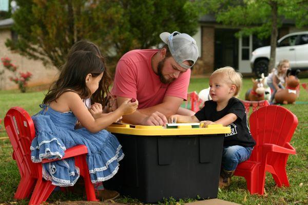 Coloring with Daddy