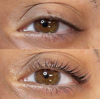 Lash lift & tint